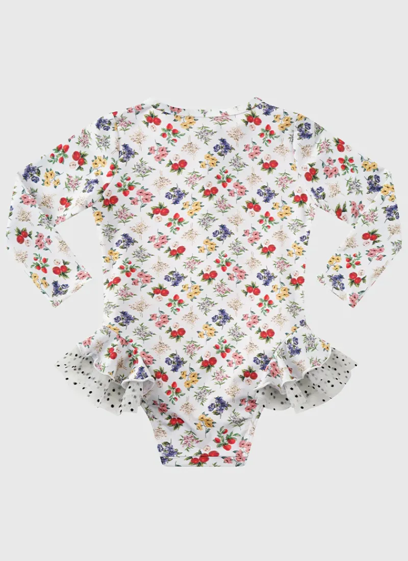 Aqua Blu Shop Infants (00-2)|One Pieces^Long Sleeve One Piece Petit Four