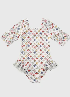 Aqua Blu Shop Juniors (3-7)|One Pieces^Short Sleeve Puff One Piece Petit Four