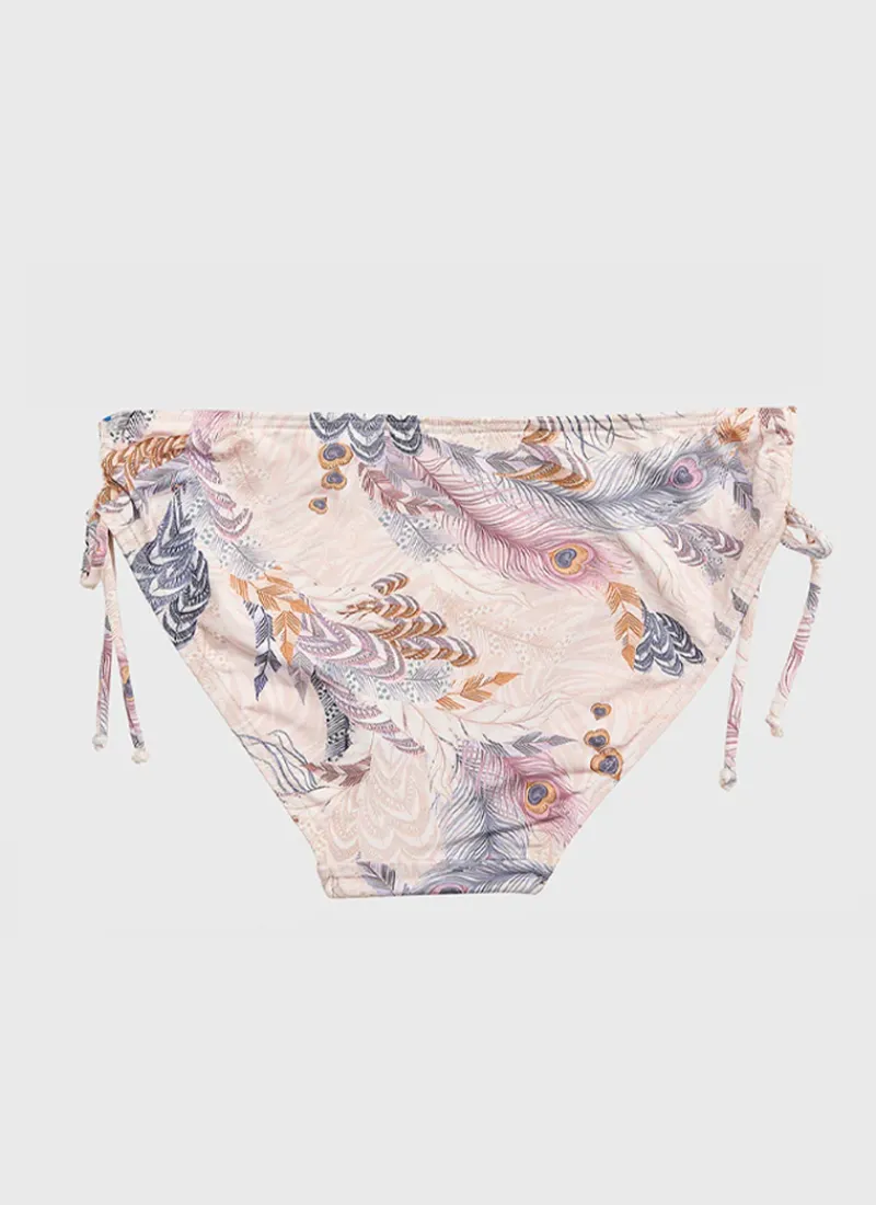 Aqua Blu Shop Teens (8-16)|Bottoms^Faux Tie Side Pant (SAMPLE) Plumeria