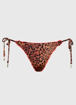 Aqua Blu Bottoms^Bri Tie Side Pant Poppy