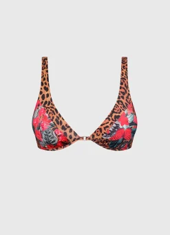 Aqua Blu Tops^Linda Bikini Top Poppy