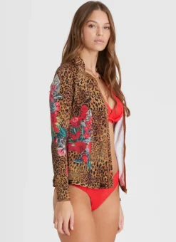 Aqua Blu Rash Guards|Tops^Lyla Rash Guard Poppy