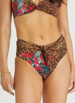 Aqua Blu Bottoms^Margot High Waist Pant Poppy