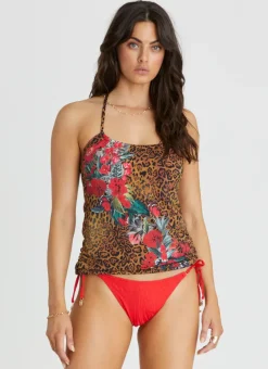 Aqua Blu Singlet Tankini|Tops^Remi Tankini Poppy