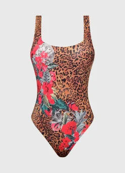 Aqua Blu One Pieces^Vero DD/E Cup One Piece Poppy