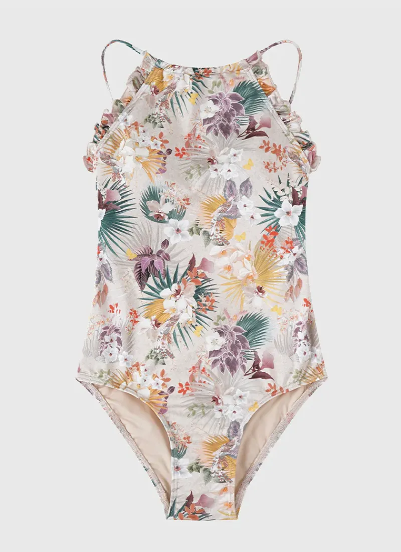 Aqua Blu Shop Teens (8-16)|One Pieces^Halter Neck One Piece Ravine