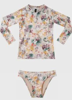 Aqua Blu Shop Juniors (3-7)|Rashies^Long Sleeve Rash Vest Set Ravine