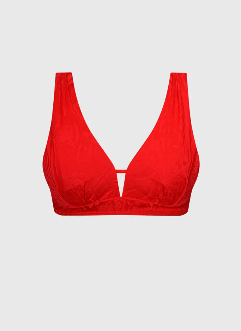 Aqua Blu Tops^Celeste D/DD Cup Top Rossa