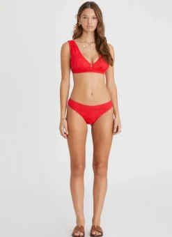 Aqua Blu Bottoms^Charlize Classic Pant Rossa