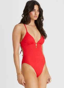 Aqua Blu One Pieces^Michelle One Piece Rossa