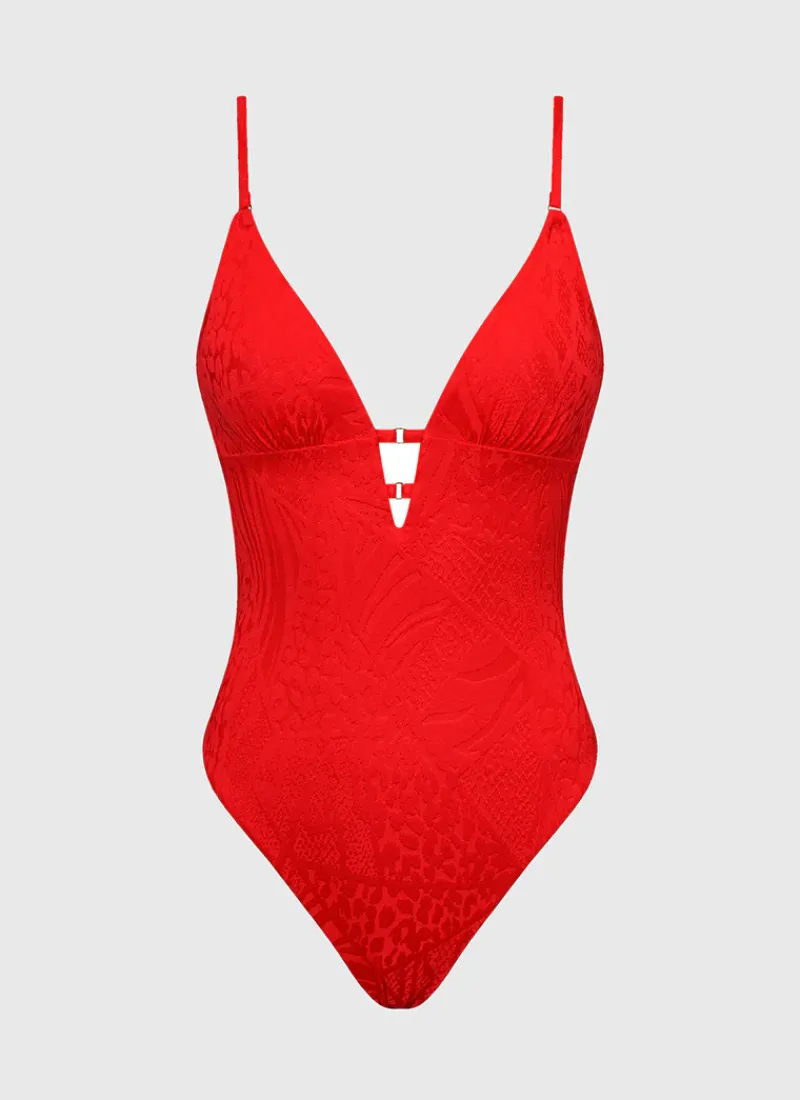 Aqua Blu One Pieces^Michelle One Piece Rossa