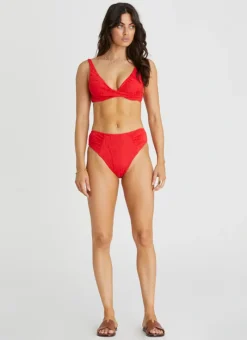 Aqua Blu Bottoms^Penelope High Waist Pant Rossa