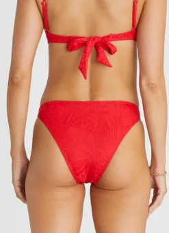 Aqua Blu Bottoms^Presley Cheeky Pant Rossa