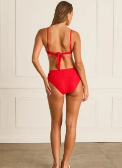 Aqua Blu Bottoms^Esme High Waist Pant Rouge