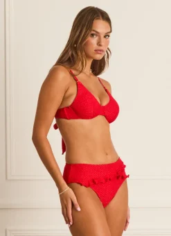 Aqua Blu Tops^Reign D/DD Cup Top Rouge