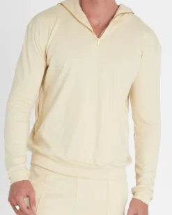 Aqua Blu Outerwear|Tops^Sand Hoodie