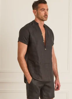 Aqua Blu Tops|Tops^Aaron Shirt Sparrow