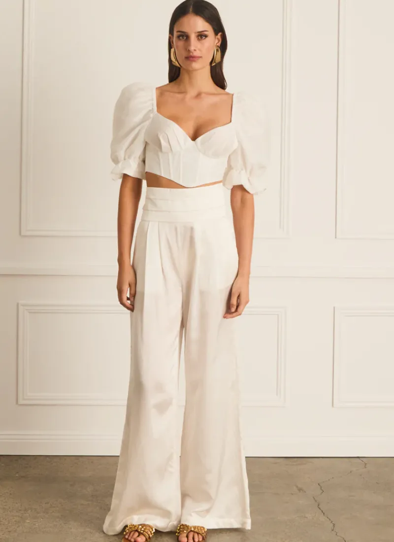 Aqua Blu Tops^Dani Corset starling