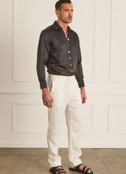 Aqua Blu Bottoms|Bottoms^Starling Jake Pants Blanca