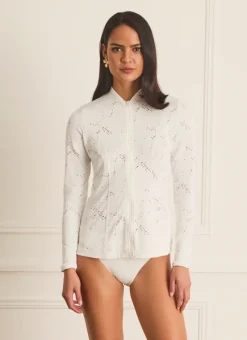 Aqua Blu Rash Guards^Lyla Rash Guard Starling