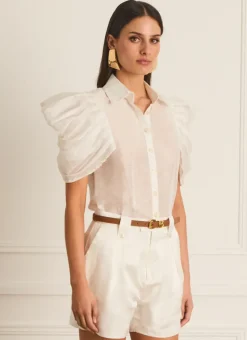 Aqua Blu Tops^Vivien Top Starling