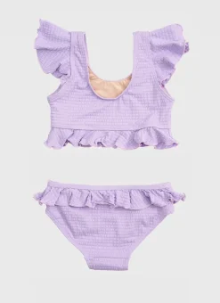 Aqua Blu Shop Juniors (3-7)|Sets^Stepping Stones Frill Bikini Set Lilac