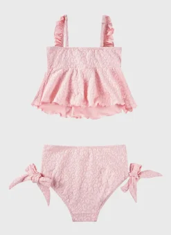 Aqua Blu Shop Juniors (3-7)|Sets^Stepping Stones Frill Bikini Set