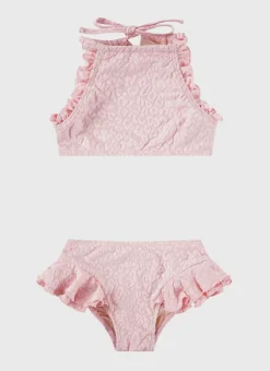 Aqua Blu Shop Juniors (3-7)|Sets^Stepping Stones Halter Neck Bikini Set (SAMPLE) Fairyfloss