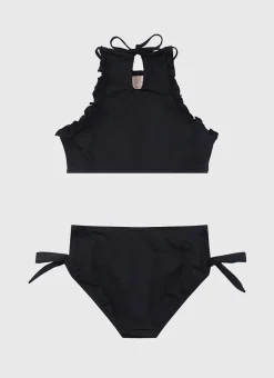 Aqua Blu Shop Teens (8-16)|Sets^Stepping Stones Halter Neck Bikini Set