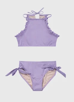 Aqua Blu Shop Teens (8-16)|Sets^Stepping Stones Halter Neck Bikini Set