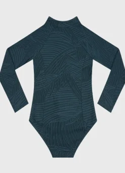 Aqua Blu Shop Teens (8-16)|One Pieces^Stepping Stones Long Sleeve One Piece