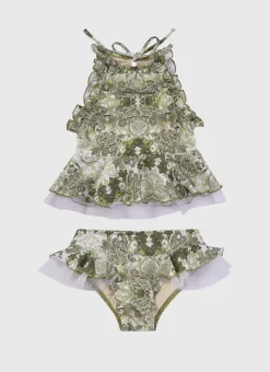 Aqua Blu Shop Juniors (3-7)|Sets^Halter Neck Bikini Set Tapestry