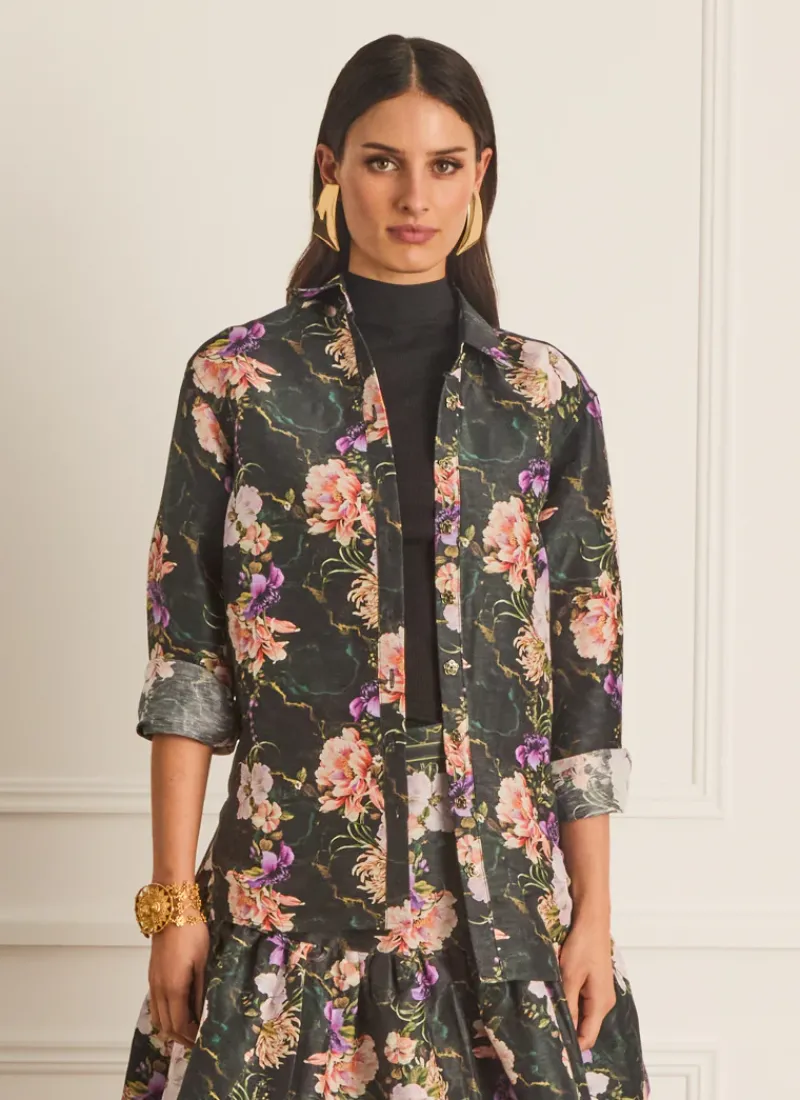 Aqua Blu Tops^Blake Shirt Tempest