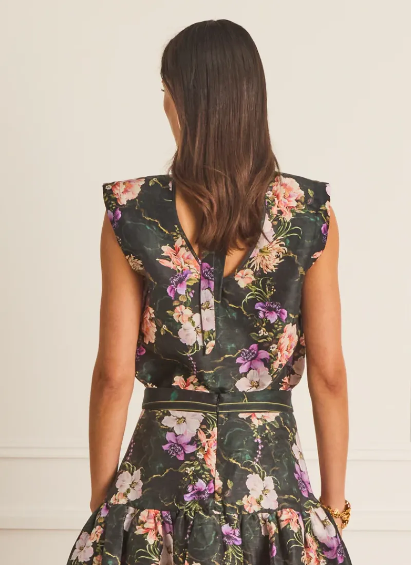 Aqua Blu Tops^Klara Top tempest