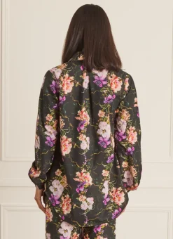 Aqua Blu Tops^Odilia Beach Shirt Tempest