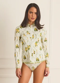 Aqua Blu Rash Guards|Tops^Lyla Rash Guard Valencia