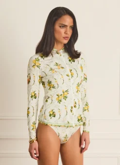 Aqua Blu Rash Guards|Tops^Lyla Rash Guard Valencia