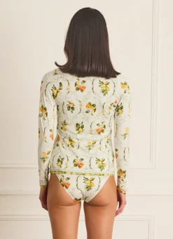 Aqua Blu Rash Guards|Tops^Lyla Rash Guard Valencia