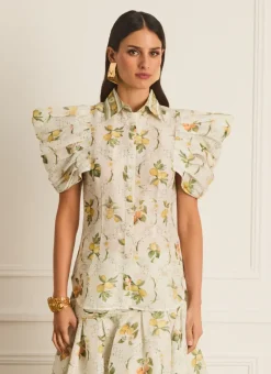 Aqua Blu Tops^Vivien Top Valencia