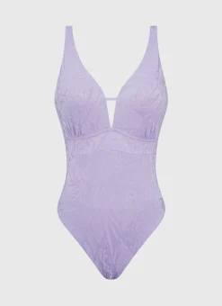 Aqua Blu One Pieces^Alana DD/E Cup One Piece Viola