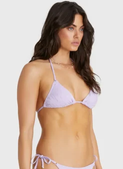 Aqua Blu Tops^Aurora Triangle Viola