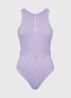 Aqua Blu One Pieces^Prudence One Piece Viola