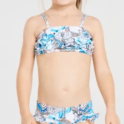 Aqua Blu Shop Juniors (3-7)^Frill Bikini Set (SAMPLE) Wedgewood