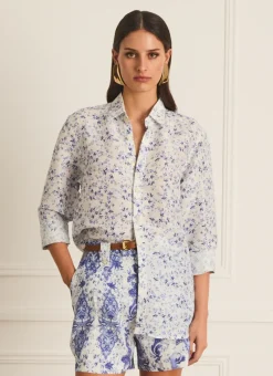 Aqua Blu Tops^Blake Shirt Willow