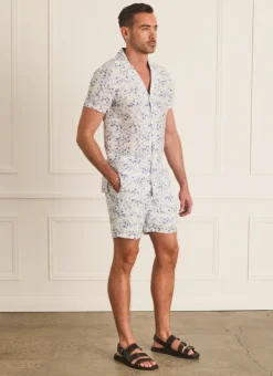 Aqua Blu Bottoms|Bottoms^Louis Shorts Willow