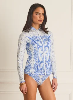 Aqua Blu Rash Guards|Tops^Lyla Rash Guard Willow