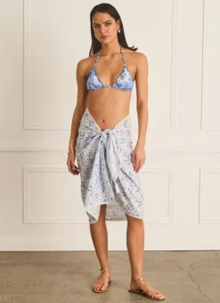 Aqua Blu Bottoms^Pareo Willow